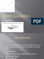 Proiect La Fizica