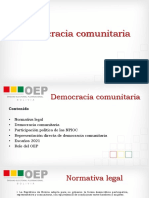 Democracia COMUNITARIA Final