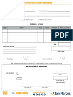 Solicitud de Retiro de Materias