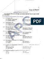 Share Capital MCQ