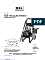 High Pressure Washer: Owner's Manual