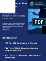 ICAOFAACertification05 Inspection Procedure