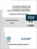 UASBN Bahasa Indonesia 2008