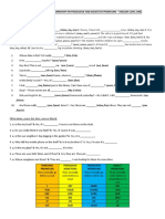 Possessive Pronouns and Adjectives Exercise