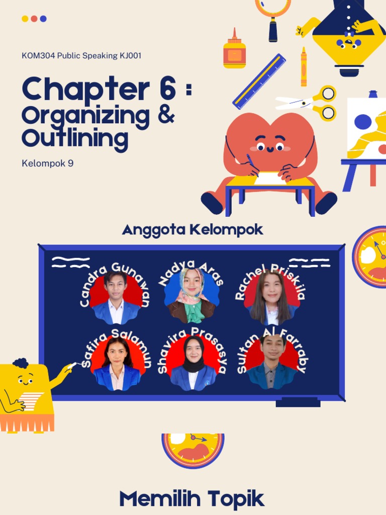Public Speaking Chapter 6 Organizing Outlining Pdf
