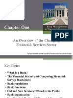 Chapter One: An Overview of The Changing Financial-Services Sector