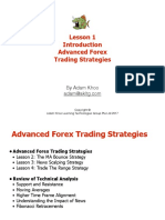 Lesson 1 Introduction To Advanced Forex Trading