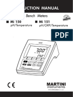 Instruction Manual: Bench Meters Bench Meters Bench Meters Bench Meters Bench Meters