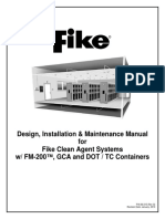 49113426 Design Installation Maintenance Manual FM200 Fike