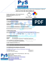 Hoja de Seguridad MSDS - Tricloroetileno