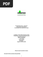 Plano de Aulas CORRIGIDO Sandro