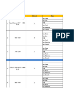 Jadwal Ujian PKKT 2016 Genap