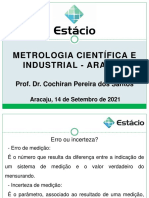 Metrologia: Erro, Incerteza e Algarismos Significativos