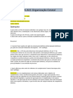 Prova de Organização Estatal sobre imunidade parlamentar e interceptação telefônica