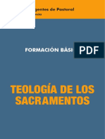 Escuela de Agentes de Pastoral - Teologia de Los Sacramentos