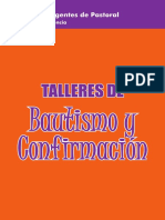 Escuela de Agentes de Pastoral - Talleres de Bautismo y Confirmacion