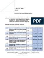 EstructurasMetálicasCotización