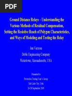Ground Distance Relays
