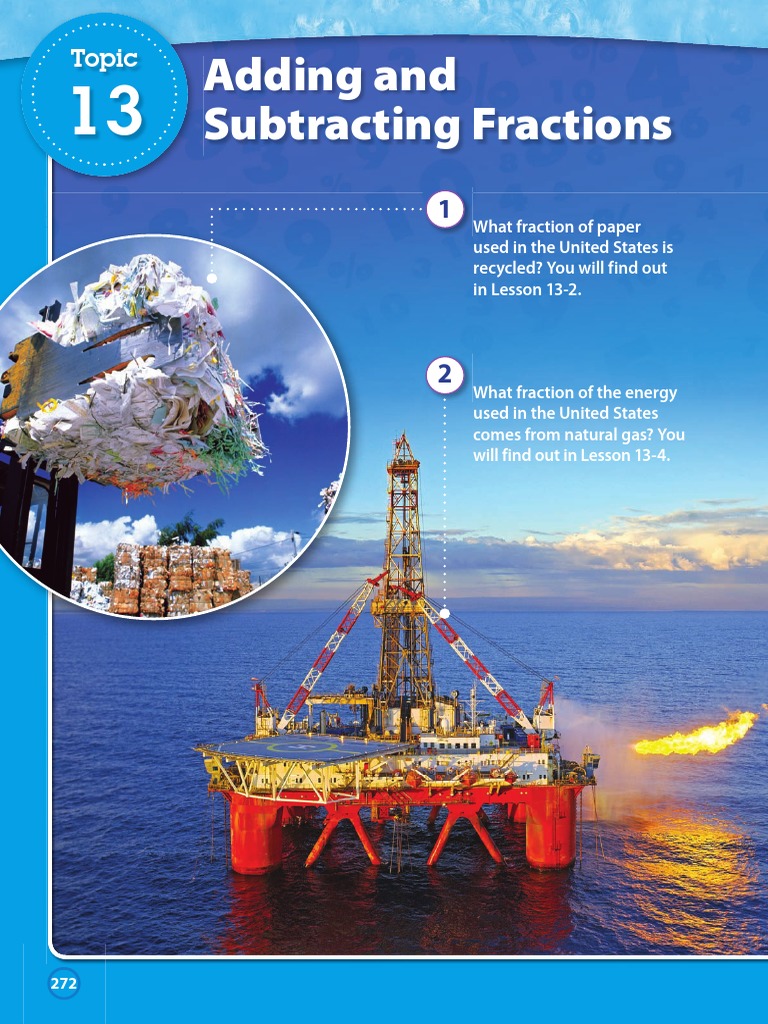 Adding and Subtracting Fractions Guide | PDF | Arithmetic | Division ...
