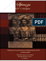 Spinoza XIV Coloquio Repensar La Potenci