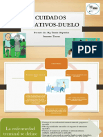 Cuidados paliativos-duelo: mitigar síntomas terminales