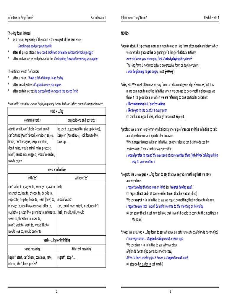Begin, Start: It Is Perhaps More Common To Use An - Ing Form After ...