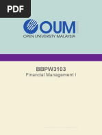 BBPW3103 Financial Management I - Esept21 (CS)