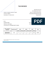 Tax Invoice: Desc. of Goods /services Taxable Amount CGST SGST Igst Total