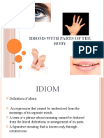 Idioms With Parts of the Body