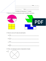 Atividade Avaliativa de Matemática IV Unidade