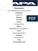 Tarea 1, Tipos de Investigacion Cientifica y Sus Caracteristicas LINK DEL VIDEO