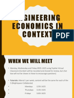 (1) 1.1 Introduction Engineering Economics in Context