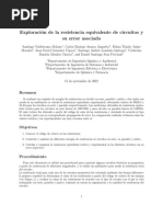 Determinación de resistencia equivalente.
