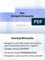 Kewirausahaan dan Perencanaan Bisnis