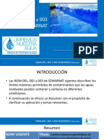 Resumen Normas 1 2 y 3 Aguas Reciduales y Tabla Comparativa