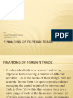 Financing of Foreign Trade