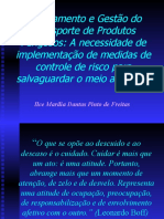 Gestão de Riscos no Transporte de Produtos Perigosos