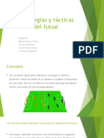 Estrategias y Tácticas Del Futsal
