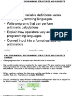 APT1030 CH4 - Fundamental Programming Structures and Concepts 