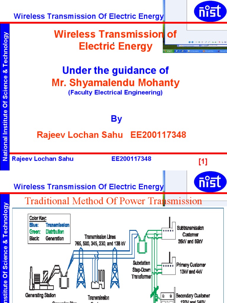 Wireless Electric Energy Transmission | PDF | Electric Power ...
