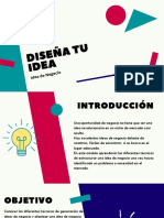 1 - INTRO Diseña Tu Idea. Idea de Negocio