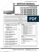 Sharp Lc Le600e