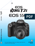 Canon EOS 550D InstructionManual