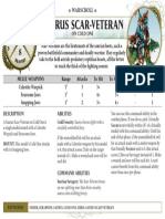 Saurus Scar-Veteran on Cold One