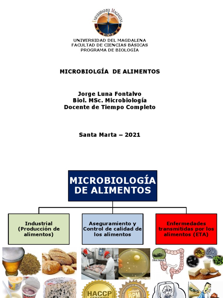 Capitulo Microbiologia de Alimentos | PDF | Alimentos | Unidad de ...