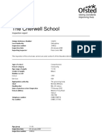Cherwell School Ofsted Report
