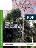Identificación de especies forestales amazónicas
