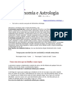 Astronomia e Astrologia