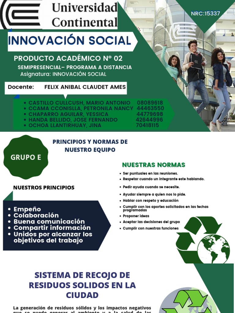 Pa2 Castillo Ccama Chaparro Handa Ochoa | PDF | Residuos | Reciclaje