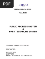 PAGA System Design for Offshore Safety | PDF | Sound | Acoustics